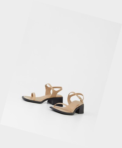 Sandalias Tacones Vagabond Ines Mujer Beige | 569QZBPHD