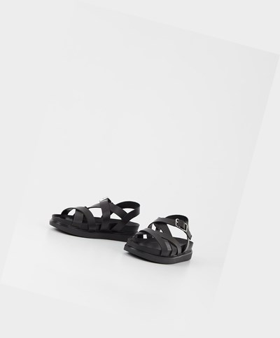 Sandalias de Plataforma Vagabond Erin Mujer Negros | 427YKPCWA